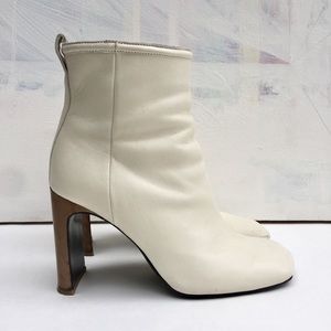 rag and bone white booties